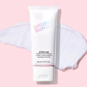 Saturday Skin pretty pop Probiotic Power Whipped Cream
